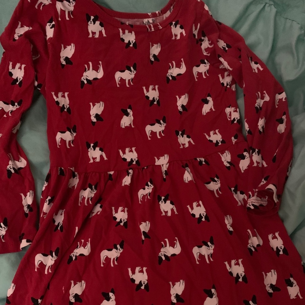 Girls carters doggie dress